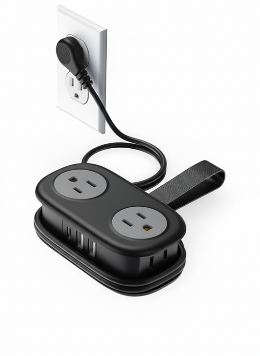 Energo 7-in-1 Travel Power Strip