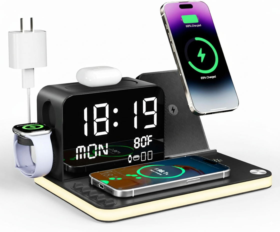 Energo 7-in-1 Wireless Charging Station
